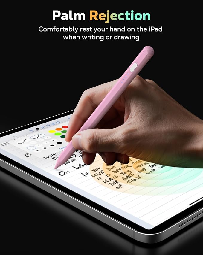 MoKo Pencil for iPad 11th 10th Gen, Stylus Pen for 2018-2025 Apple iPad - Image 4
