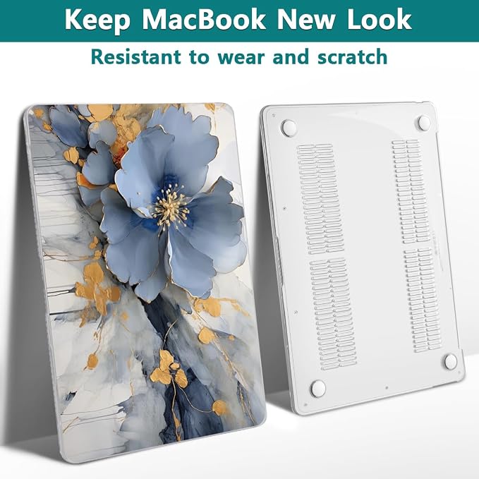 Teryeefi Compatible with MacBook Air 13 inch Case A2337 M1 Chip A2179 A1932 - Image 4