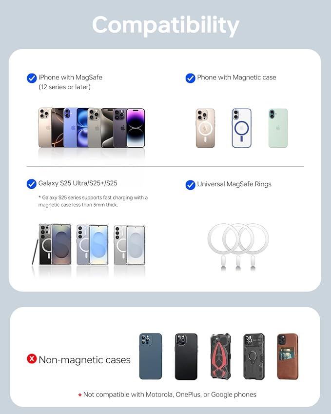 10, 000mAh MagSafe Power Bank Ultra Slim, Magnetic Wireless Charger - Image 8