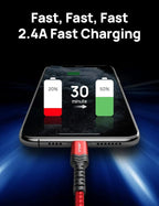 JSAUX MFi Certified Lightning Cable 6ft, Charger Cable - Image 7