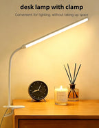 2 Pack LED Clip On Reading Light, Desk Lamp - Image 5
