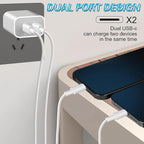 iPhone 14 Super Fast Charger, Dual Port USB C Chargers, iPhone Charger Fast - Image 4