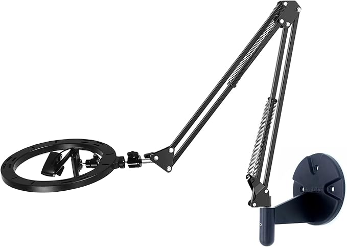 Kiyo pro Webcam Ring Light Wall Holder, Kiyo Pro, Kiyo X Webcams Black - Image 3