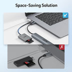 Acer SD Card Reader USB C, Dual Slots Type C to Memory Card Reader, Aluminum - Image 4
