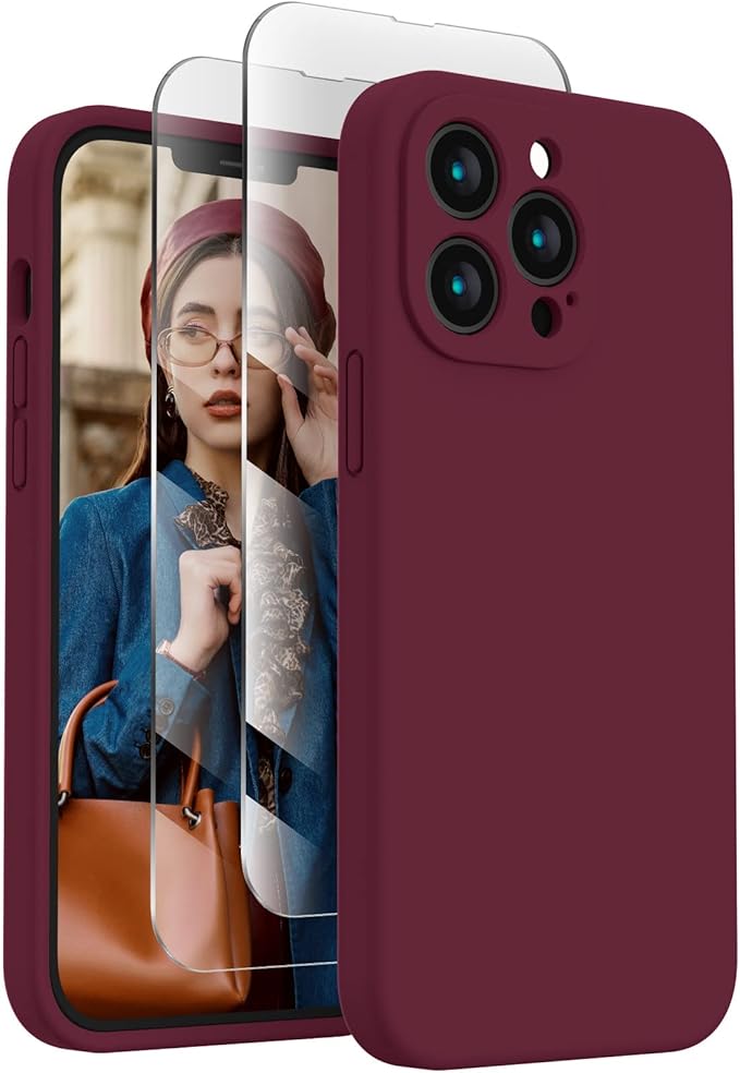 FireNova Designed for iPhone 13 Pro Max Case, Silicone Phone Case with by FireNova