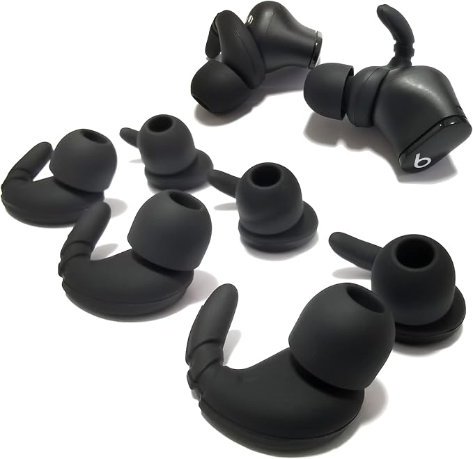 Silicone Ear Hooks for Beats Studio Buds Ear Tips Replacement Earbuds Tips for by EarbudsTipsAccessories