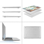 Compatible with MacBook Air 13.3 13.6 Inch Case 2022 2021 2020 2019 Plastic - Image 3