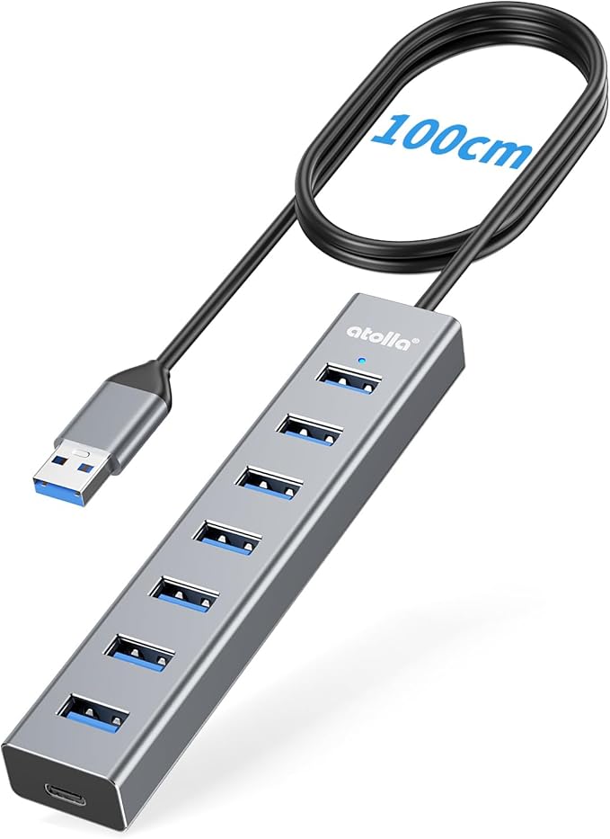 atolla Aluminum 7-Port USB 3.0 Hub by atolla
