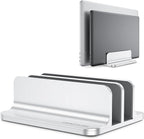 OMOTON Vertical Laptop Stand, Desktop Aluminum Mac Book Stand by OMOTON