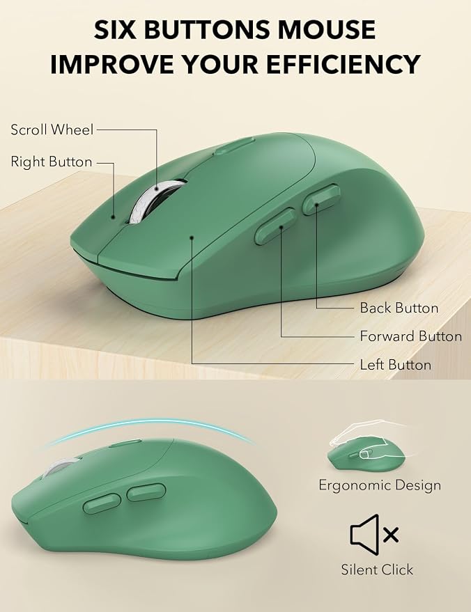 Wireless Keyboard and Mouse Combo - Image 6