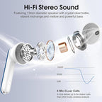 Wireless Earbuds, 40H Ultralight in-Ear Buds, IP7 Waterproof Earphones - Image 2