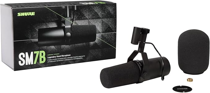 Shure SM7B Dynamic Studio Microphone - Image 2