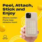 Classic - Silicone Suction Phone Case Adhesive Mount - Hands-Free, Strong Grip - Image 2
