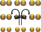 Replacement Earbud Tips Soft Anti Slip Washable and Reusable Silicone Fit Most by Unknown