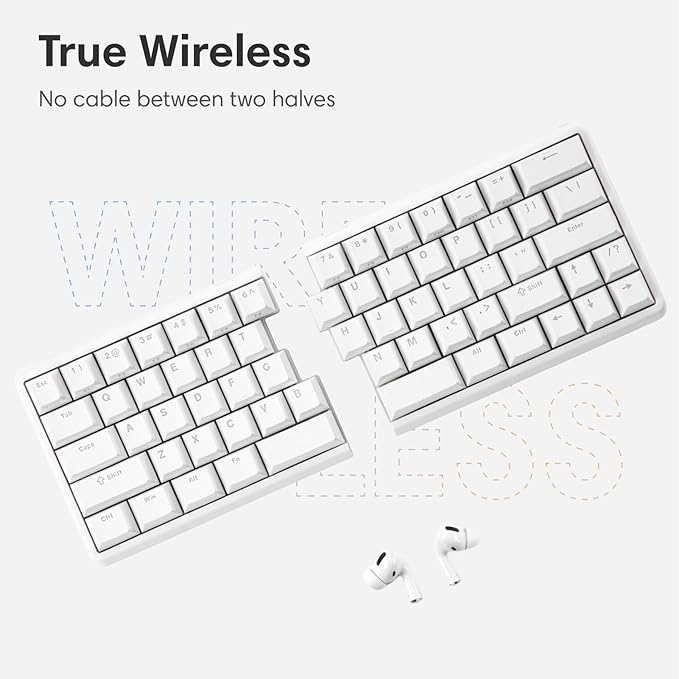Wireless Ergonomic Split Mechanical Keyboard - Image 5