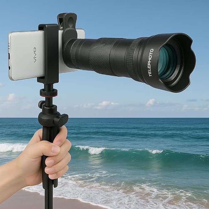 28X Telephoto Lens for iPhone Android Phones, 2-in-1 Mobile Phone Camera Lens - Image 7