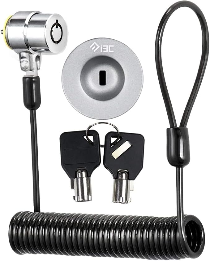 I3C Laptop Lock Cable 6ft Cut-Resistant Security Cable - Image 9