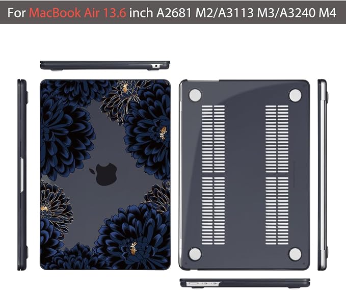 Teryeefi for MacBook Air 13.6 inch Case Release 2022 2023 2024 2025, Fits Model - Image 7