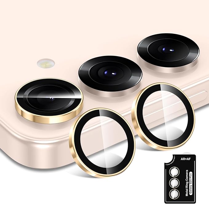 for Samsung Galaxy S25 Plus Camera Lens Protector, Individual Metal Ring - Image 2