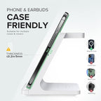 Wireless Charging Station, 3 in 1 Fast Wireless Charger Stand - Image 5
