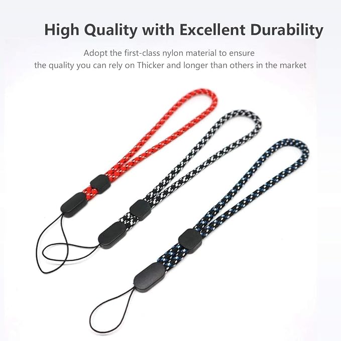 Hand Wrist Strap Lanyard, Adjustable Wristlet Hand Strap Nylon Lanyard - Image 3