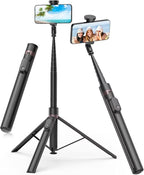 TONEOF 66" Automatic Tripod, Auto-Open Phone Tripod Stand by TONEOF