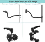 Gooseneck Phone Holder for Mic Stand/Music Stand/Stroller/Treadmill/Spin - Image 5