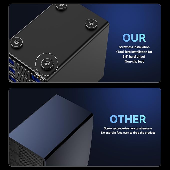 6 Bay Hard Drive Enclosure - Image 7