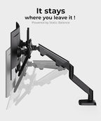 Dual Monitor Arm Desk Mount - Image 4
