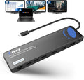 OREI USB C Docking Station Triple Monitor 3 Monitor Dock by OREI