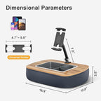 Lap Beanbag Tablet Pillow Stand, Adjustable iPad Holder - Image 7