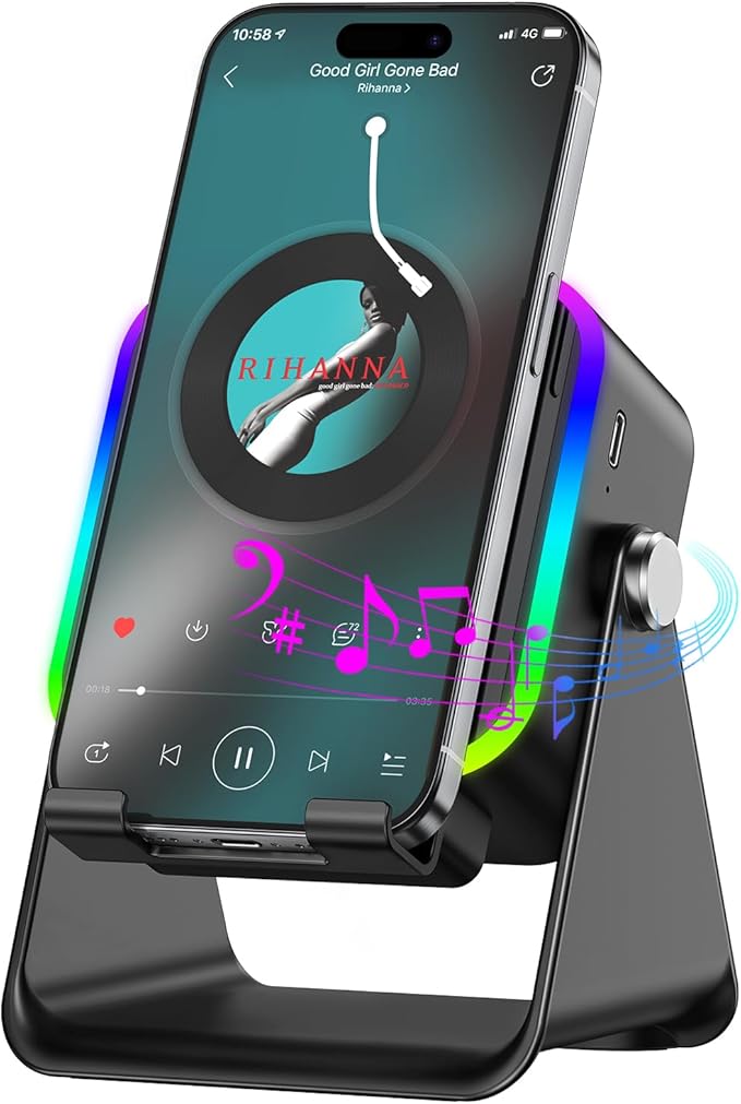 Wireless Induction Speaker 5-in-1 Bluetooth Speaker by MILOUZ