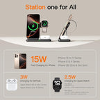 2025 3 in 1 Wireless Charger for iPhone 16 15 14 13 12 11 XR 8, Apple Charging - Image 9
