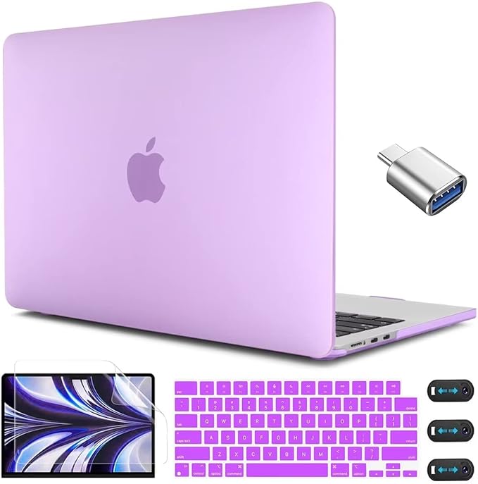 CISSOOK Compatible with MacBook Air 13.6 inch Case A3240 A2681 A3113 2022 2023 by CISSOOK