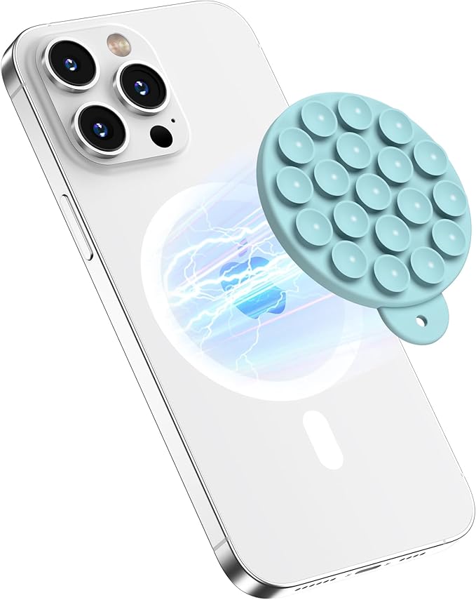 Magnetic Suction Cup Phone Mount by HSAOHD