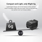 SmallRig Camera Clamp for HDMI/SDI/Microphone Cable, DSLR Camera Cable Lock - Image 8