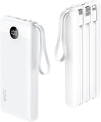 VRURC Portable Charger Power Bank, 10000mAh Travel Essentials Battery Pack by Home