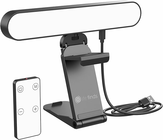Life Finds Webcam Light for Streaming on Monitor or Laptop, Freestanding Video by LifeFinds
