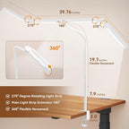 Led Desk Lamp with Clamp: Architect Desk Lamp - Image 7