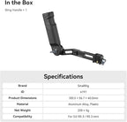 SmallRig Plastic Lightweight Adjustable Handle Sling Handgrip Only - Image 7