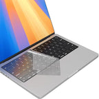 Kuzy Clear Premium MacBook Pro 14 inch Keyboard Cover M4 16" 2025 2024 2023 M3 by KuzyProducts