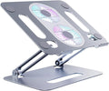 Adjustable Laptop Stand with Cooling Fan, Aluminium Alloy Multi-Angle Computer by Eiyikof