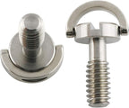 E-outstanding D Ring Hinged Screw 2PCS 1/4-20 Thread D-Ring Stainless Steel - Image 4