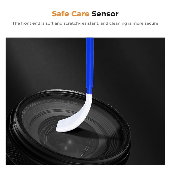 K&F Concept 20 Pack APS-C Frame Sensors Cleaning Swabs, DSLR SLR Digital Camera - Image 5