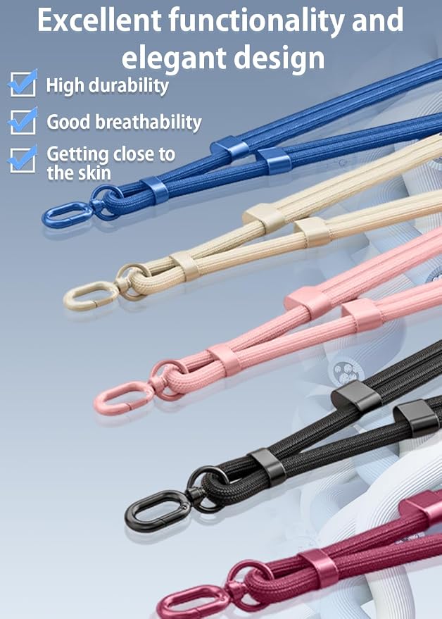 ZXZone Phone Strap*1 Phone Tether Tab*1 Adjustable Neck Strap Phone Lanyard - Image 8