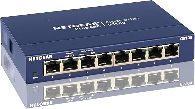 NETGEAR 8-Port Gigabit Ethernet Unmanaged Switch - Image 2
