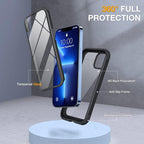Miracase Glass Case for iPhone 13 Pro Max 6.7 inch, Upgrade Full-Body Clear - Image 2