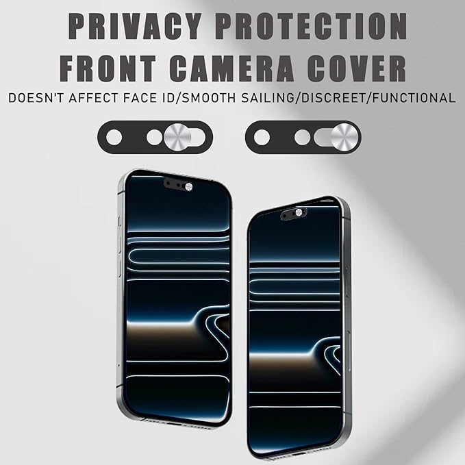 Front Camera Cover Compatible for iPhone 17 Pro Max/ 17 Pro/17 Air/17, Webcam - Image 6
