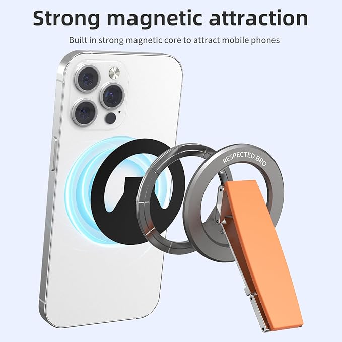 Magnetic-Phone-Grip-Stand, Magnetic Phone Ring Holder Kickstand - Image 7