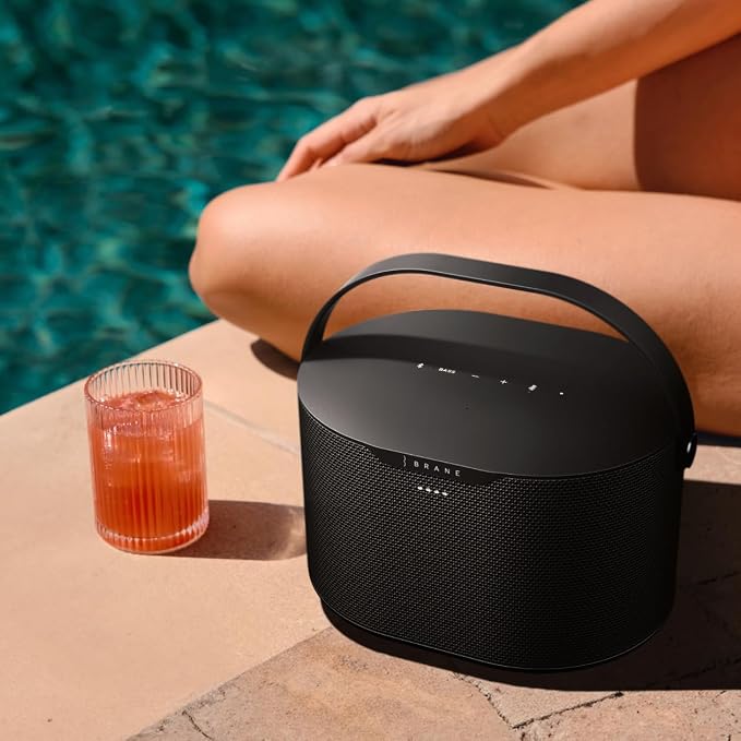 Brane Audio Brane X Smart Speaker, Portable Wireless Bluetooth Speaker - Image 3